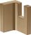 Cuier Axor Universal, bronz periat