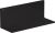Etajera dus Axor Universal 30cm, negru mat