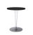 Masa Kartell TopTop design Philippe Starck & Eugeni Quitllet, diametru 60cm, negru