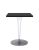 Masa Kartell TopTop design Philippe Starck & Eugeni Quitllet, 60x60cm, negru