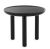 Masuta Kartell K-Top design Rodolfo Dordoni, d 60cm, h 50cm, Black - Marquina Black