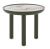 Masuta Kartell K-Top design Rodolfo Dordoni, d 60cm, h 50cm, Symphonie Green