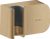 Accesoriu Axor FixFit ONE cu agatatoare de dus, bronz periat