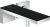 Baterie lavoar Axor MyEdition cu pipa 221mm, montaj incastrat, necesita corp ingropat, crom/sticla neagra