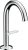 Baterie lavoar Axor ONE Select 140, ventil push-open, crom