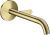 Baterie lavoar Axor ONE Select cu pipa 220mm, montaj incastrat, necesita corp ingropat, gold optic lustruit