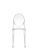 Set 2 scaune Kartell Victoria Ghost design Philippe Starck, transparent