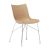 Scaun Kartell Smart Wood P/Wood design Philippe Stark, Basic Veneer, Light wood, picioare crom