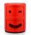 Comoda modulara Kartell Componibili 2 Smile Wink, design Anna Castelli Ferrieri, rosu