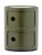 Comoda modulara Kartell Componibili 2 design Anna Castelli Ferrieri, verde