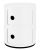 Comoda modulara Kartell Componibili 2 design Anna Castelli Ferrieri, alb mat