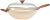 Tigaie tip WOK cu capac Sambonet Rock & Rose 32cm, 5.7 litri, inductie, roz