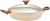 Cratita cu capac Sambonet Rock & Rose 28cm, 3.6 litri, inductie, roz
