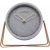 Ceas de masa NeXtime Cross Table Grey 17.5x15.5cm