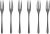 Set furculite desert Sambonet Taste Gift Pack, 6 piese, negru