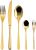 Set tacamuri Sambonet Taste Solid Handle, 60 piese, auriu