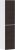 Dulap inalt suspendat Hansgrohe Xevolos E cu usi orientare dreapta, 40x36x176cm, corp alb mat, front stejar inchis