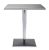 Masa Kartell TopTop design Philippe Starck & Eugeni Quitllet, 70x70cm, aluminiu