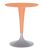 Masa Kartell Dr. NA design Philippe Starck, d60cm, h73cm, portocaliu