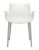 Scaun Kartell Piuma design Piero Lissoni, alb
