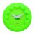 Ceas Kartell Crystal Palace design Alessandro Mendini, 19cm, verde menta
