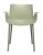Scaun Kartell Piuma design Piero Lissoni, verde salvie