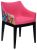 Scaun Kartell Madame design Philippe Starck, Paris roz-negru