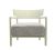 Fotoliu Kartell Cara design Philippe Starck & Sergio Schito, cadru verde, tapiterie Fancy verde-negru