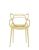 Set 2 scaune Kartell Masters design Philippe Starck & Eugeni Quitllet, auriu metalizat