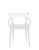 Set 2 scaune Kartell Masters design Philippe Starck & Eugeni Quitllet, alb