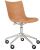 Scaun birou Kartell P/Wood design Philippe Stark, baza crom, Light Wood