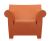 Fotoliu Kartell Bubble, design Philippe Starck, ocru