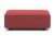 Pouf Kartell Plastics Tech Fabric design Piero Lissoni, ignifug, Red