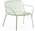 Fotoliu exterior Kartell Hiray design Ludovica & Roberto Palomba, verde salvie