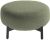 Pouf Kartell Lunam design Patricia Urquiola, tapiterie Orsetto, Verde