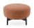 Pouf Kartell Lunam design Patricia Urquiola, tapiterie Curly roz