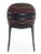 Scaun Kartell Eleganza Ela Missoni design Philippe Starck, Black