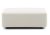 Pouf exterior Kartell Plastics Outdoor design Piero Lissoni, 88x88cm, White