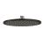Palarie de dus Kludi A-QA slim, 250mm, negru mat