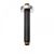 Brat de dus Kludi A-QA cu montare de tavan, 150mm, negru mat