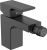 Baterie bideu Hansgrohe Vernis Shape cu ventil pop-up, negru mat