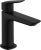 Baterie lavoar Hansgrohe Logis 110 Fine, ventil push-open, negru mat
