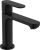 Baterie lavoar Hansgrohe Rebris S 110 Ecosmart, ventil pop-up, negru mat