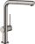 Baterie bucatarie Hansgrohe Talis M54 270 cu pipa extractibila, negru periat
