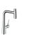 Baterie bucatarie Hansgrohe Metris Select 240 M71, dus extractibil cu doua tipuri de jet, crom lucios