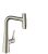 Baterie bucatarie Hansgrohe Metris Select 240 M71, dus extractibil cu doua tipuri de jet, finisaj inox
