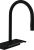 Baterie bucatarie Hansgrohe Aquno Select M81 170, dus extractibil, doua tipuri de jet, sBox si strecuratoare multifunctionala, negru mat
