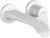 Baterie lavoar Hansgrohe Vivenis cu pipa 192mm, montaj incastrat, necesita corp ingropat, alb mat