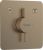Baterie cada - dus Hansgrohe DuoTurn Q cu doua functii, montaj incastrat, necesita corp ingropat, bronz periat