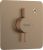 Baterie dus Hansgrohe DuoTurn Q cu montaj incastrat, necesita corp ingropat, bronz periat